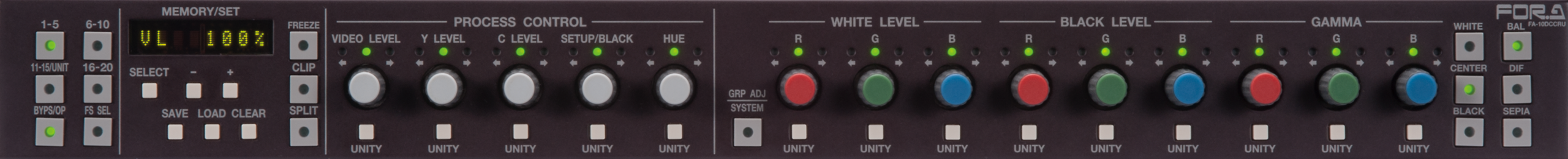 FA-10DCCRUフロント画像