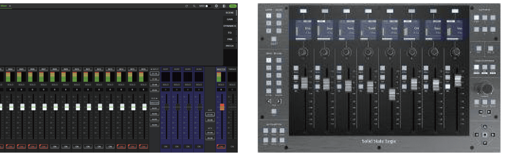 オーディオミキサーNode
