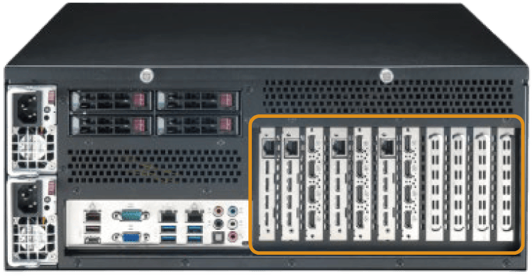 VideoWallController 背面