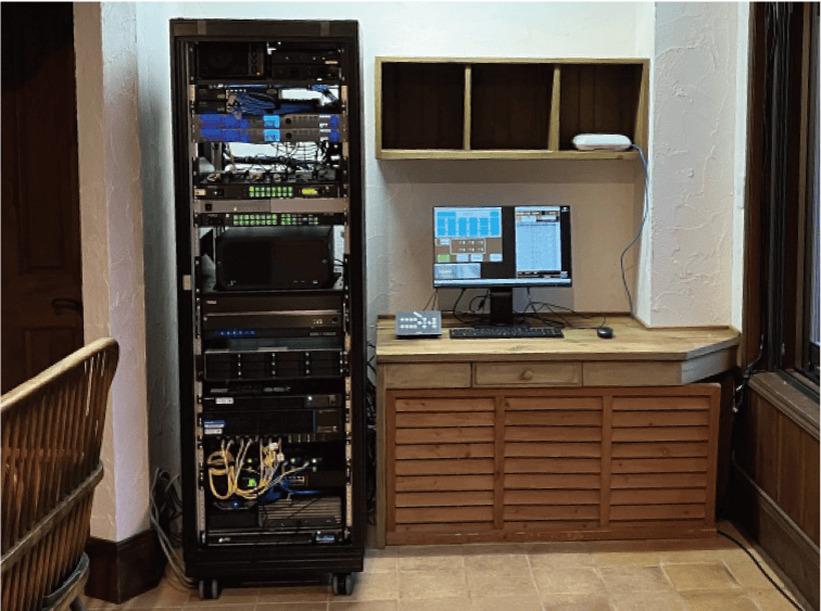 坂路塔内ラック